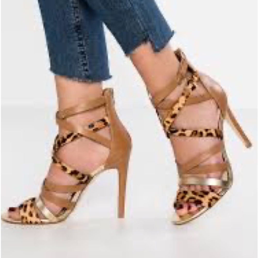 Valecia Leopard Heels
